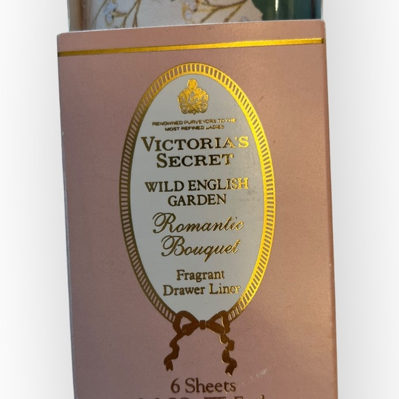 Vintage NOS Victoria’s Secret Wild English Garden Fragrant Drawer Liners Rare - Picture 3 of 9
